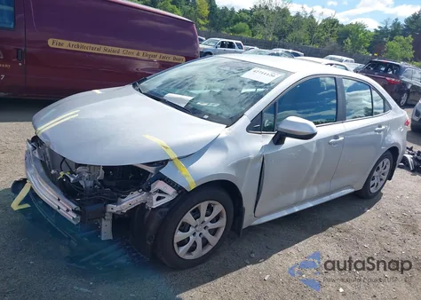 2025 Toyota Corolla Le from USA, damaged, VIN 5YFB4MDEXSP299161